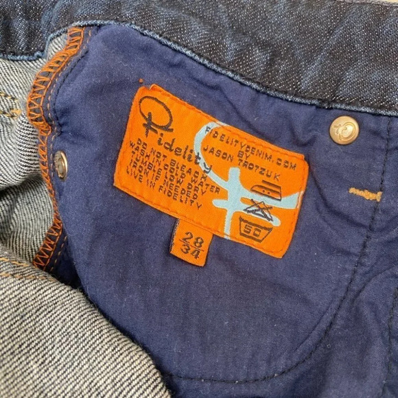 Fidelity Denim - Y2K Hyacinth Low Rise Flare Denim Jeans - Picture 5 of 7